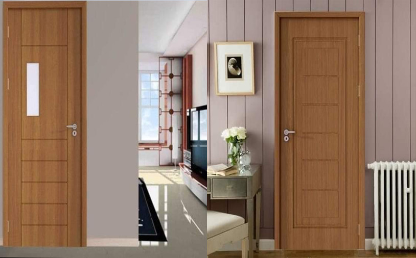 Lắp đặt cửa gỗ nhựa Composite tại Phú Ninh 1
