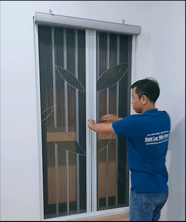 lắp đặt cửa lưới chống muỗi tại Điện Bàn